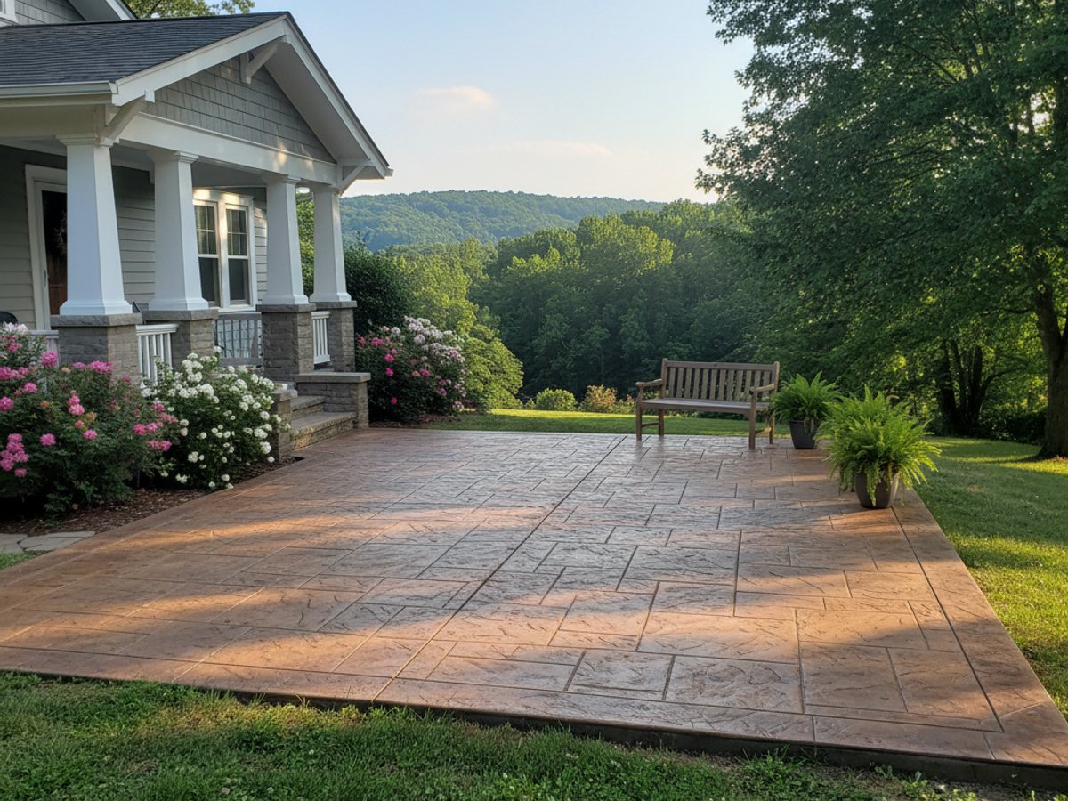 Concrete Resurfacing completed by Champion Concrete Solutions in Short Pump, VA